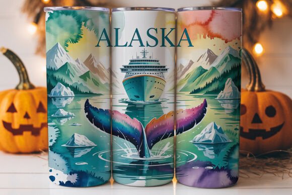 Alaska Cruise 20oz Tumbler Wrap