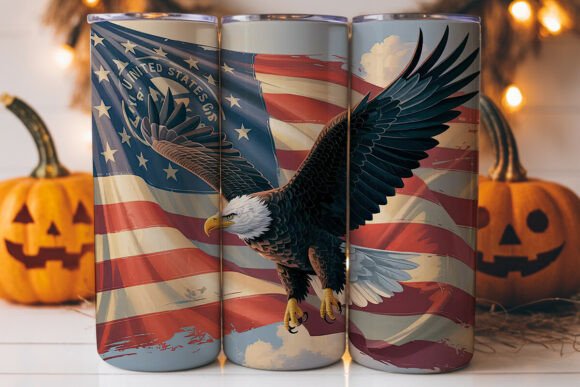 American Eagle 20oz Tumbler Wrap
