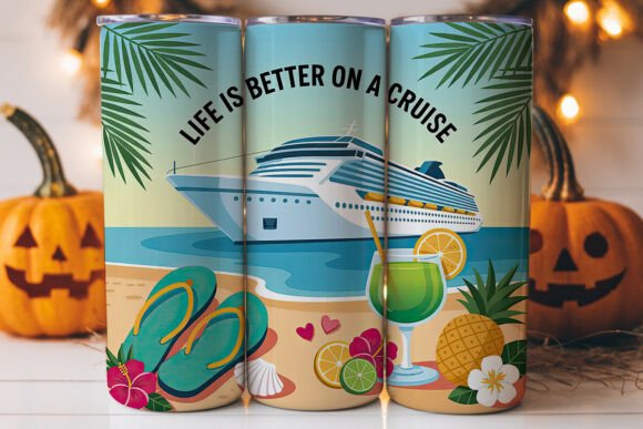 Cruise Life 20oz Tumbler Wrap