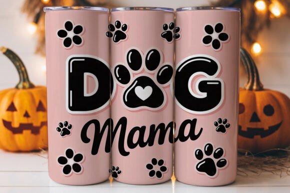 Dog Mama 20oz Tumbler Wrap