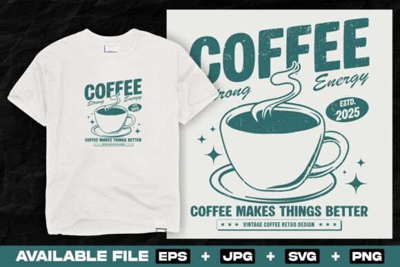 Hand Drawn Coffee Illustration Design