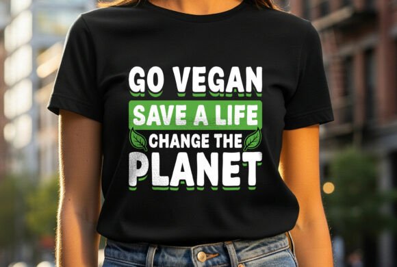 Vegan Day Plants Have Protein Quote Tee