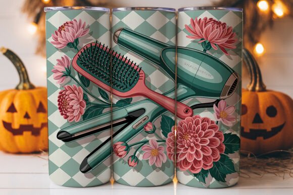 Vintage Salon Tools 20oz Tumbler Wrap
